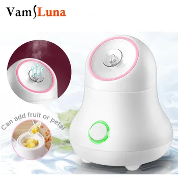 

Hot Facial Steamer Fruits & Petals Humidifier Moisturizing Unclogs Pores Mist Water Sprayer Spa Skin Care Tools