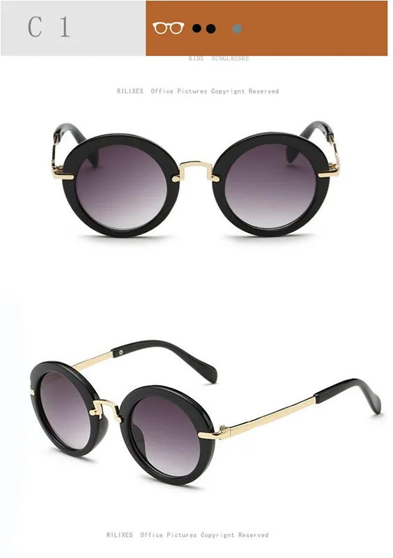 NEW Baby Girls Sunglasses Brand Designer UV400 Protection Lens Children Sun Glasses Cute Kids Sunglasses Cool Goggles (16) - 