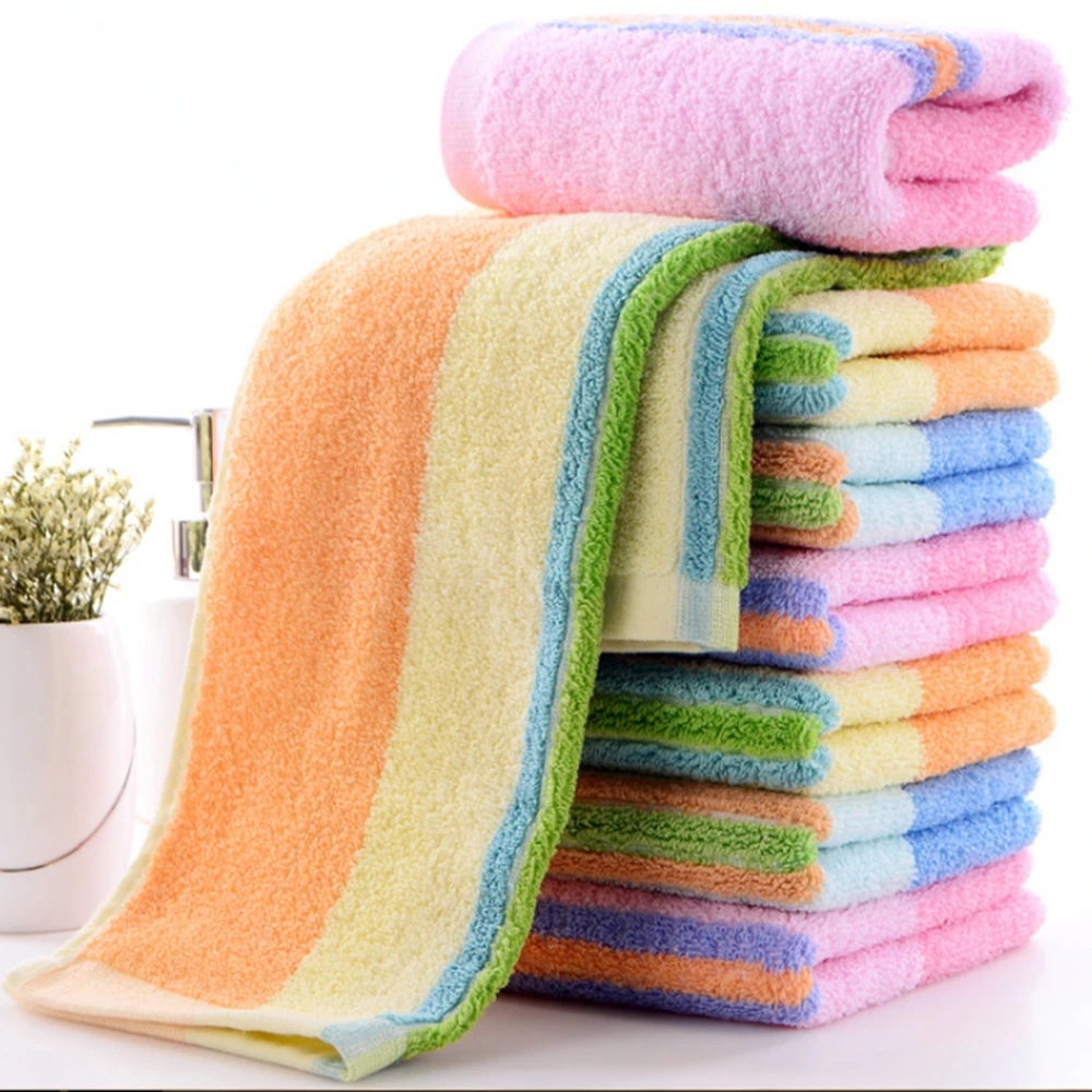 2pcs/lot 100 Cotton Solid Bath Towel Beach Towel For Adults Fast