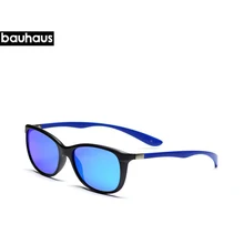 Bauhaus, унисекс, солнцезащитные очки, поляризационные, для путешествий, для вождения, зеркальные солнцезащитные очки, брендовые, дизайнерские, квадратные, полароид очки