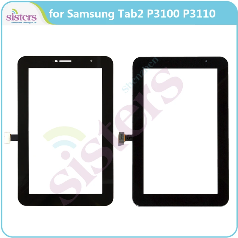 Touch Screen For Samsung Galaxy Tab 2 7.0 P3100 P3110 Touch Sceen Digitizer Tab2 GT-P3100 Touch Glass Tablet Panel Glass 3G WIFI (1)