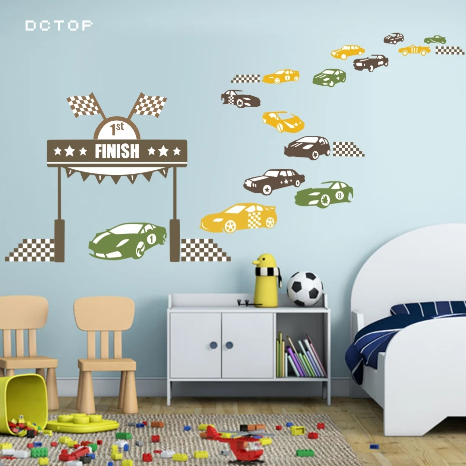 Funny Cars Wall Stickers 5