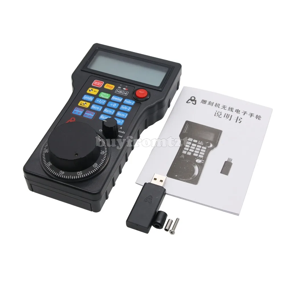 

CNC 4 Axis USB HandWheel MPG Pendant Pulse Generato for Mach 3 Engraving Router Machine