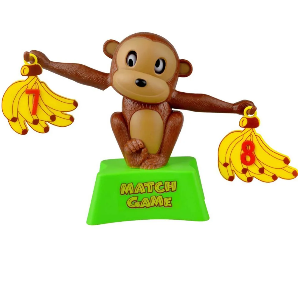 Настольная игра для матча, обезьяна, баланс матча, математическая шкала, количество, баланс, игра для детей, обучающая игрушка, обучающая машина для добавления и вычитания