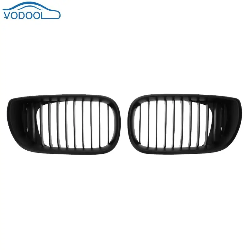 

1 Pair Automobile Front Kidney Grille Car Racing Matte Black Kit for BMW 3 Series E46 4 Doors 02-05 Car Racing Car Accessaries