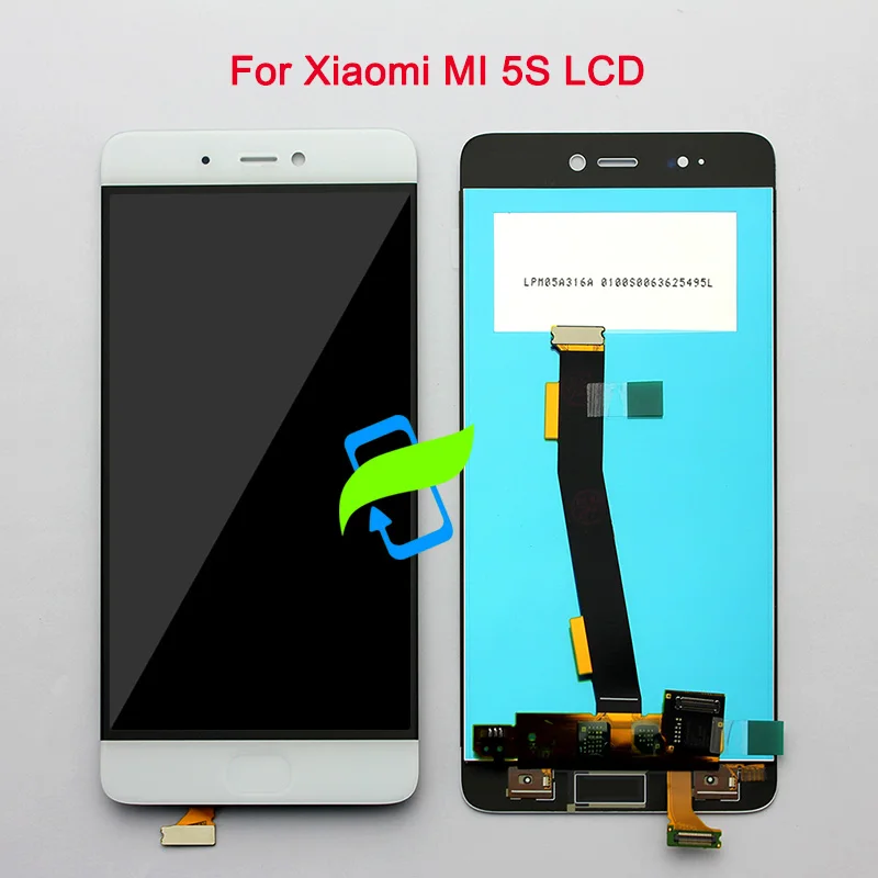 

5.15" Original Quality For Xiaomi MI 5S LCD Display Touch Screen Digitizer Assembly For Xiaomi MI 5S Mi5S LCD Display Replaceme