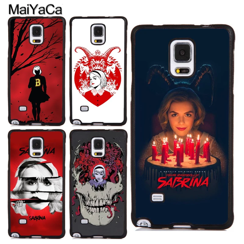 

MaiYaCa Chilling Adventures of Sabrina Case For Samsung S5 S6 S7 edge S8 S9 S10 Plus Lite Note 8 Note 9 Note 4 5 Fundas Cover