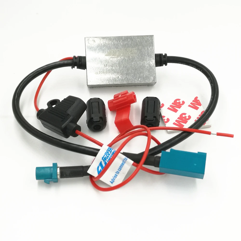 30PCS/LOT DC 12 24V Car FM Radio Signal Antenna Amplifier Booster Car