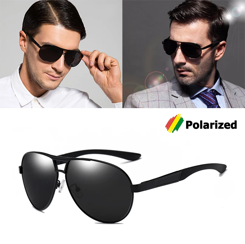 

JackJad Fashion Men Polarized Aviation Style Driving Sunglasses Vintage Classic Brand Design Sun Glasses Oculos De Sol Masculino