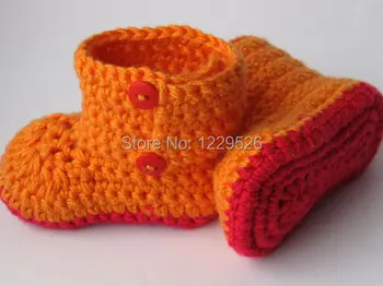 

sweet color systerm Baby booties, Crochet booties,, Infant Booties, Toddler Shoes.