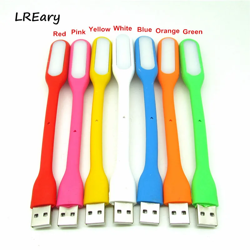 Flexible Mini USB Lamp USB Light Book Reading Light Computer