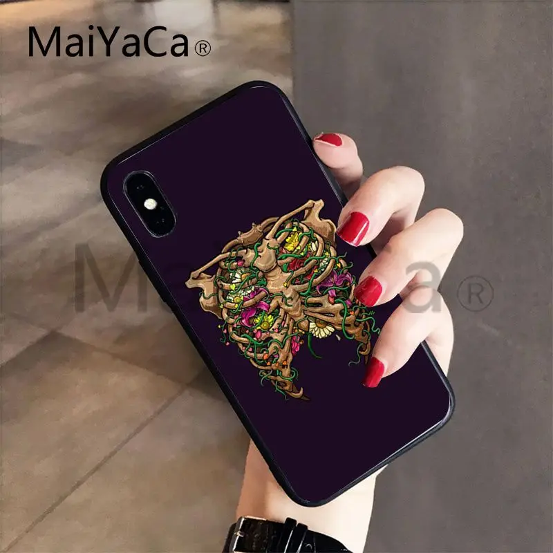 MaiYaCa для iphone 7 6 X Чехол Анатомия человека популярный чехол для телефона для iphone 8 8plus 7 7plus 6 6plus 5 5S 5c SE XS XR XSMAX чехол