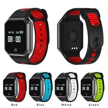 0,95 дюйма, oled QW11 металлические умные часы модный браслет поддержка кровяного давления мониторинг сердечного ритма съемные часы