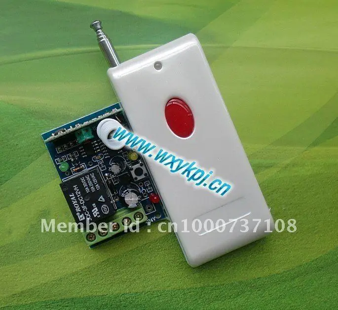 

Hot sale ! 1000M 1CH DC 12V RF Wireless Remote Cobtrol System Smart home control system transmitter and receiver