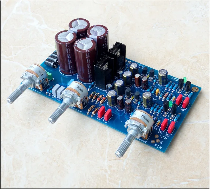 Assemble 2SC2705 2SA1145 Volume Adjustment Preamplifier