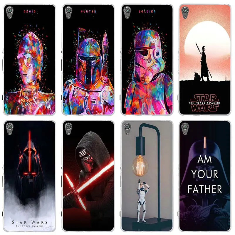 Star Wars Art Soft Phone Cases TPU Cover for Sony Xperia E3 E5 T3 M2 M4 M5 XA XZ Z Z1 Z2 Z3 Z4 Z5 Compact Shell Star Wars Art Soft Phone Cases TPU Cover for Sony Xperia E3 E5 T3 M2 M4 M5 XA XZ Z Z1 Z2 Z3 Z4 Z5 Compact Shell