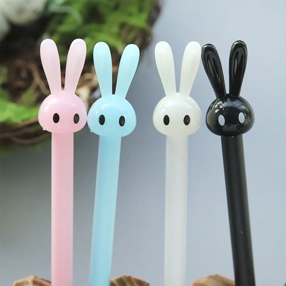 Мультипликационная гелевая ручка кролик офисные подарки студент кабинетные канцелярские принадлежности Письменные принадлежности милый