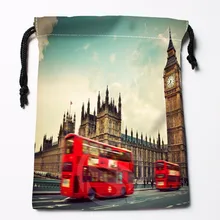 Fl-Q99 New London England Telephone #3 Custom Printed receive bag Bag Compression Type drawstring bags size 18X22cm 711-#Fl99