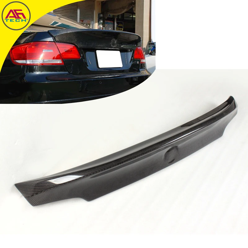 Carbon fiber CSL big style auto back boot lip spoiler wing trunk lip