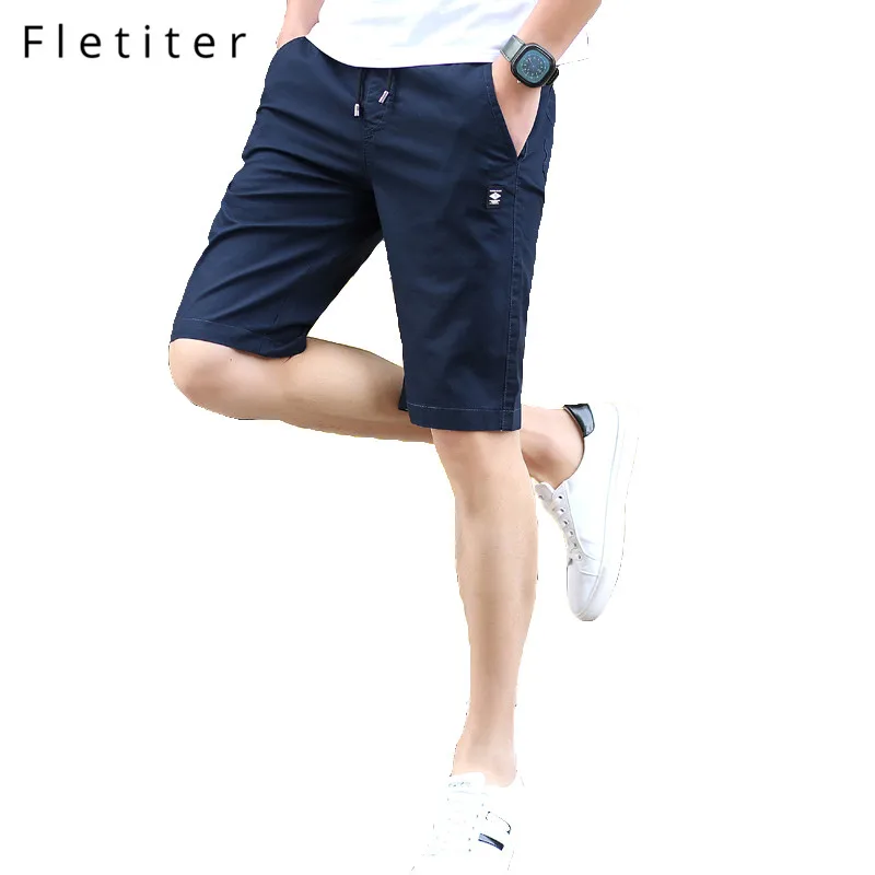 Новинка, мужские шорты,, повседневные пляжные шорты, мужские качественные шорты с эластичной резинкой на талии, модные брендовые пляжные шорты, большие размеры 4XL
