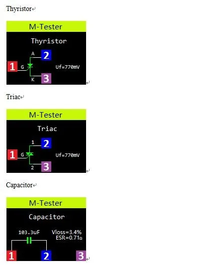 LCR-TC1 Транзистор тестер TC1 TFT Диод Триод Емкость резистор метр LCR-T6 TC1 NPN PNP MOSFET