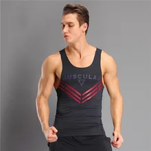 Сжатия Топы Стрингер Бодибилдинг Тренажерный зал Бак Тройники Майки Мужской Спортом Бег Жилет Йога Рубашки Мужчины