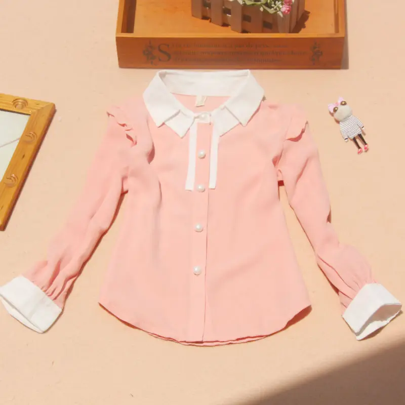 girls plaid blouse