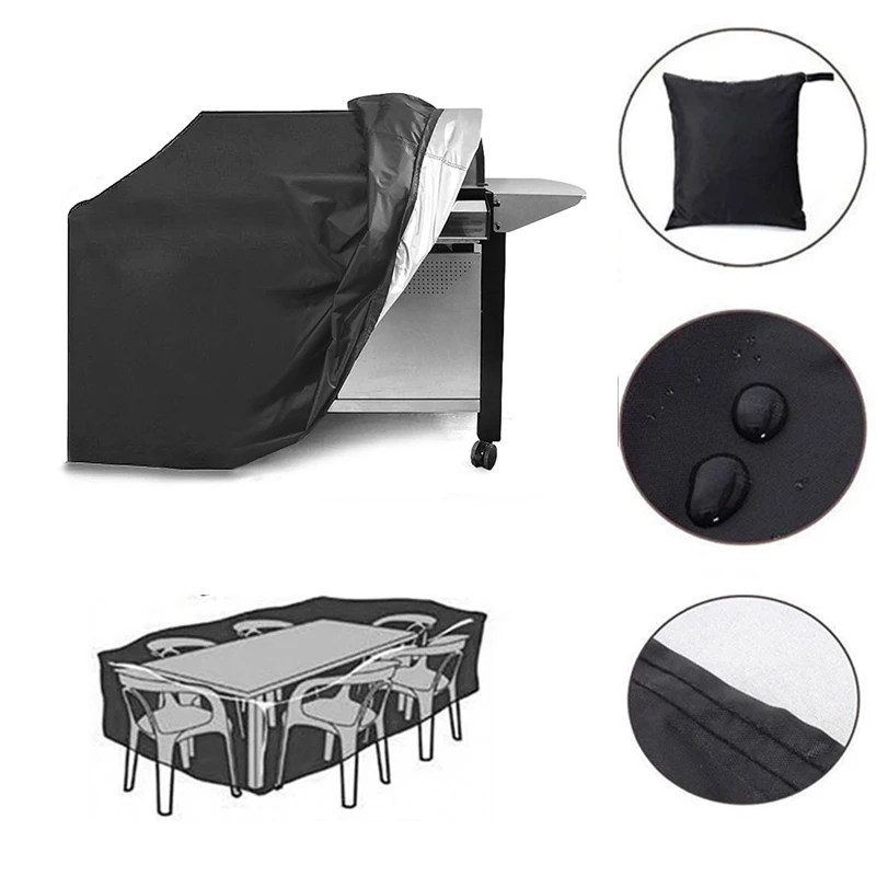 Oxford Cloth BBQ Covers Outdoor Table and Chair Machine Cover