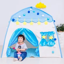 Children indoor and outdoor castle tent baby princess game house boy girl oversized house folding game house for kids gifts 2018 newest sweetheart palace tent exquisite pink tent princess castle tipi cubby boy girl play house children game room gifts