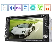 AMPLIFICADOR de Música MP3 Estéreo Autoradio HeadUnit Logo Receptor 3D PC 6.2 Sub pulgadas MP5 SD Radio Mapa GPS Del Coche Sistema de DVD de Vídeo