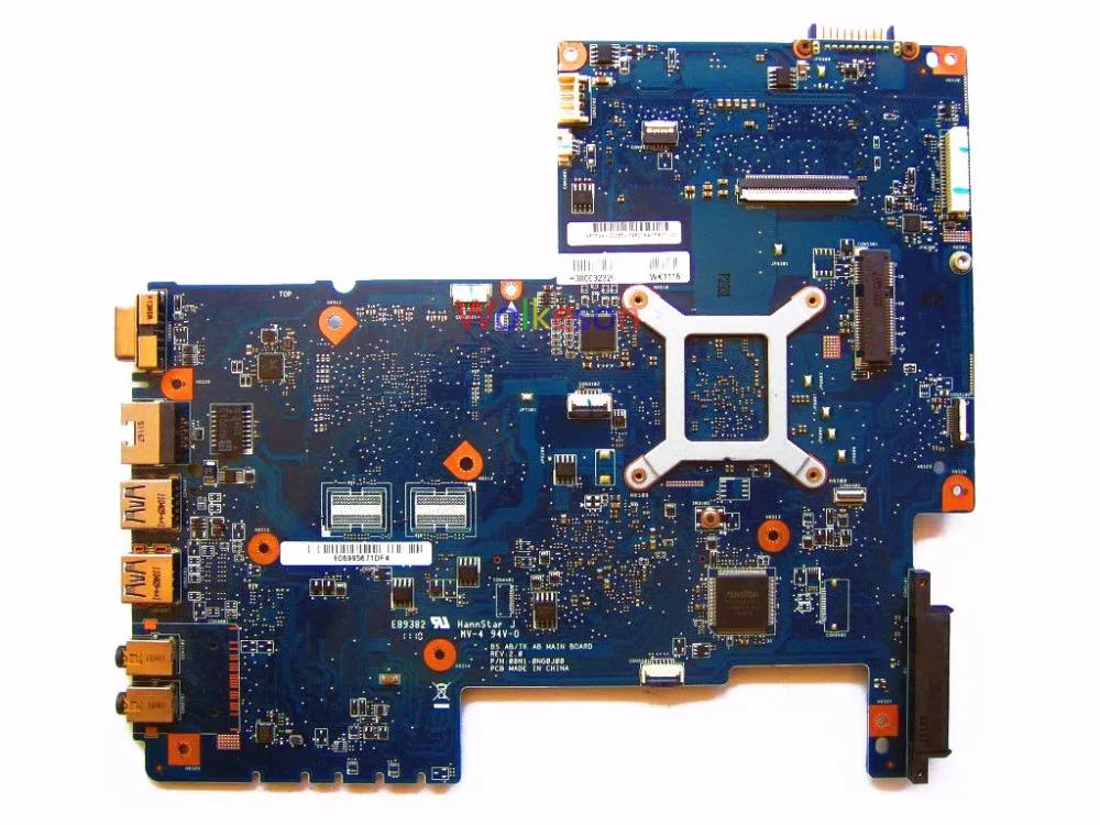 SHELI для Toshiba Satellite C670 L755 материнская плата для ноутбука с процессором E350 H000032320 DDR3 тест Oke