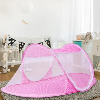 

Summer Infant Baby Crib Netting Baby Bed Mosquito Insect Cradle Net Foldable Newborn Baby Bedding Protection Mesh Mosquito Net