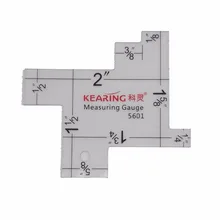

Patchwork Ruler Measure Cloth Thickness Manual Cloth Design Ruler In Inch #5601