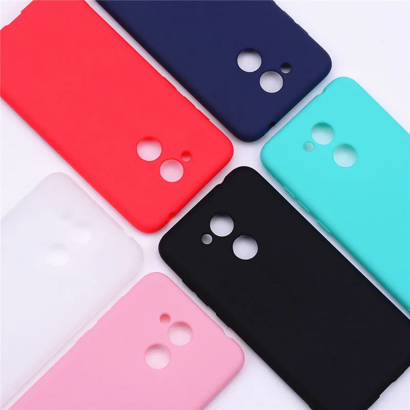 

For Huawei Honor 6C Pro Case Cover Honor 6C PRO Soft Silicone Color Phone Back Case For Huawei Honor 6C Pro 5.2 inch Bag Cases