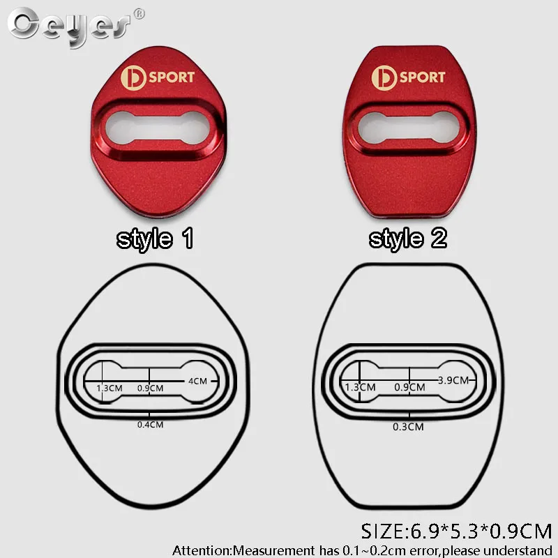Ceyes стайлинга автомобилей аксессуары подходят для Daihatsu D спортивный логотип Terios Charade мира для Toyota Rav4 авто-Стайлинг Автоматический Дверной замок крышка