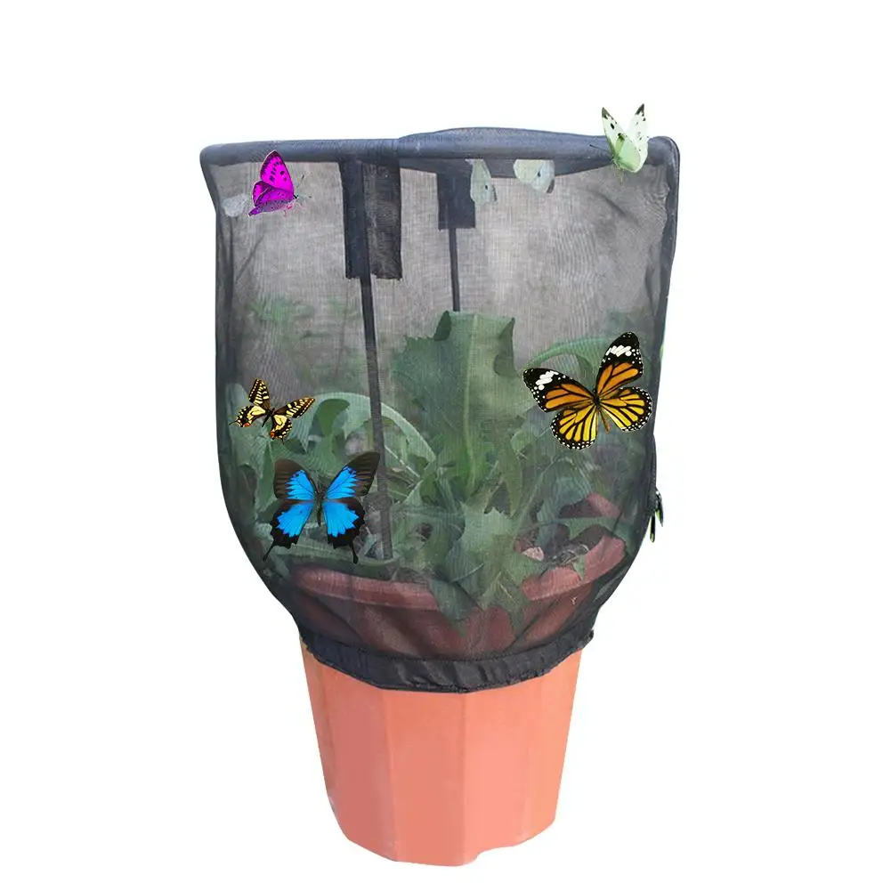 Insect Butterfly Habitat Butterfly Feeding Mesh Net Cover Garden Insect