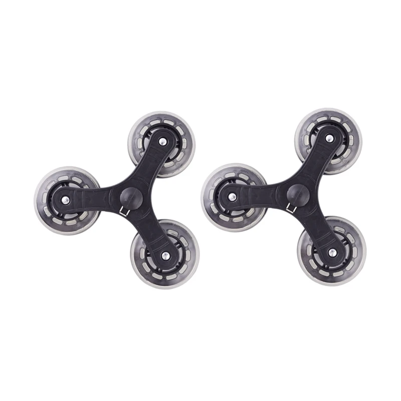 

2Pcs/Set Shopping Cart Trolley Caster Luggage Suitcase Roller Replacement Wheel Pulley Sliding Roller Wheel Accessories