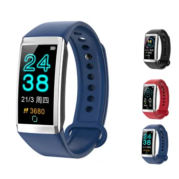 

Heart Rate Watch Bluetooth 4.0 Wristband IP67 Waterproof Blood Pressure Sport Bracelet Message Reminder