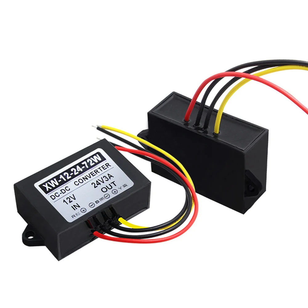 XINWEI DC12V к DC24V 3A 72 Вт Преобразователь мощности Повышающий Модуль конвертер