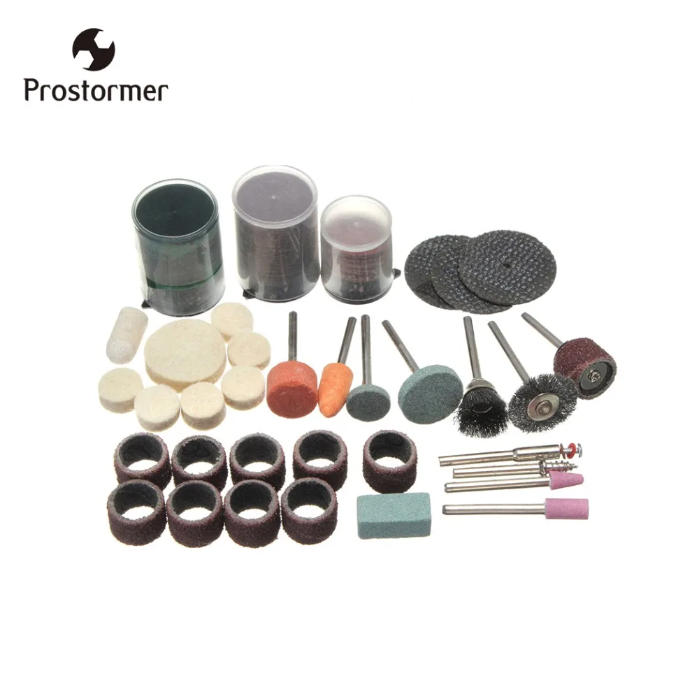 PROSTORMER 105 Pcs/Set Wood Metal Mold DIY Cutting Polishing Grinding Abrasive Tools Rotary Bit