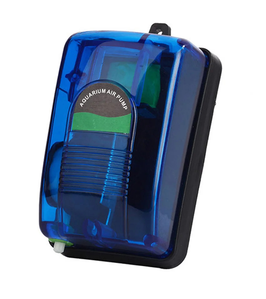 Aquarium oxygen pump, mini super quiet air pump, fish tank, single and double hole oxygen aquarium aerator.