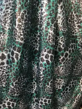 

JIANXI.C-112919 hot selling 5 yards embroidered tulle Net Lace with sequins French tulle mesh Lace Fabric