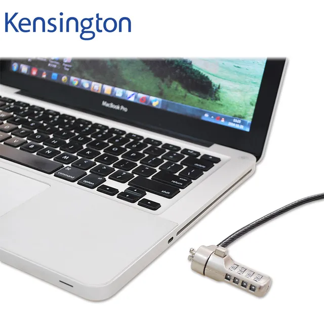 Kensington Premium Anti theft Keyed Password Portable Combination Laptop Lock with 1.8m Security