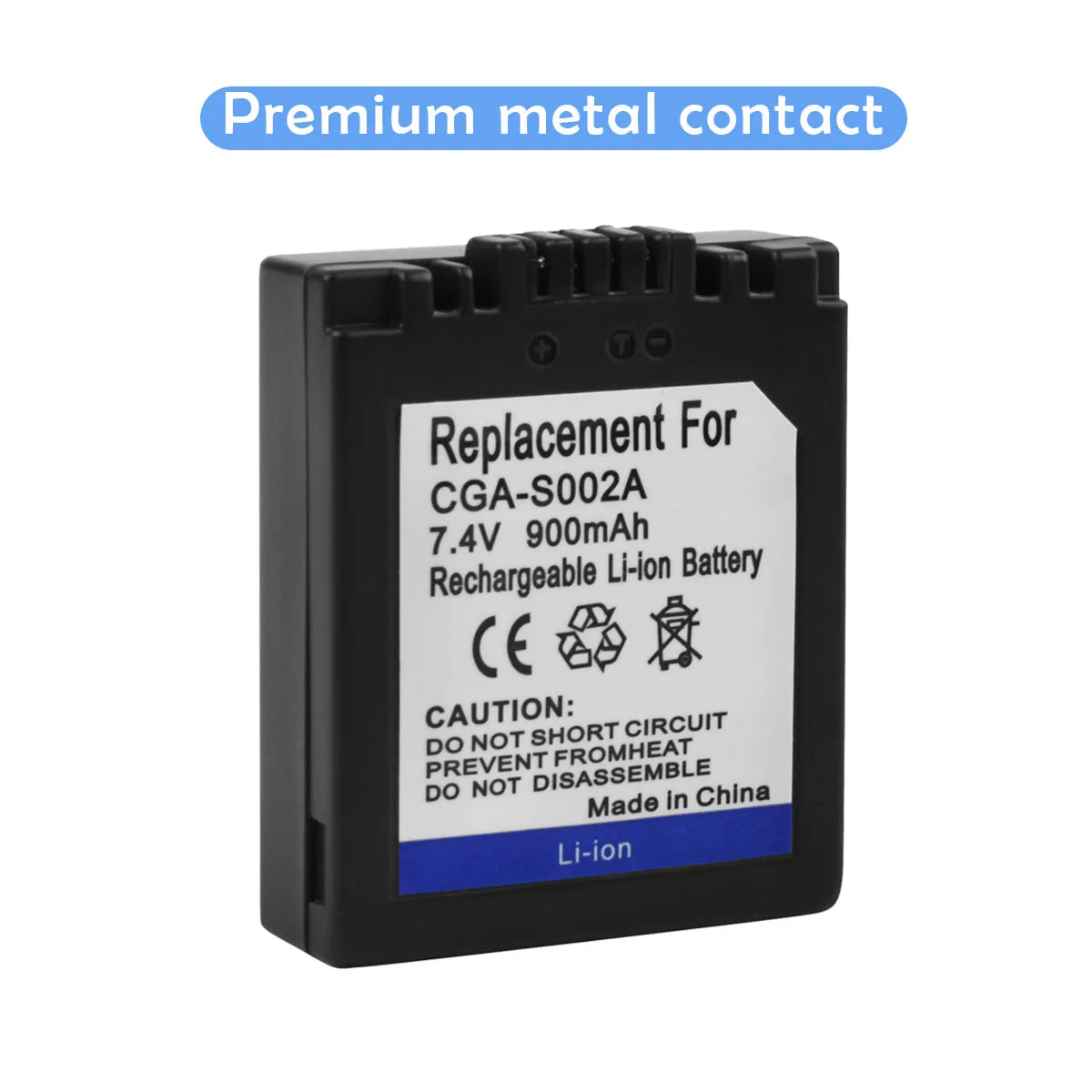 3X900 mAh CGA S002 CGAS002 Камера Батарея + Зарядное устройство для Panasonic dmc fz1 fz10 fz10eg k fz3b