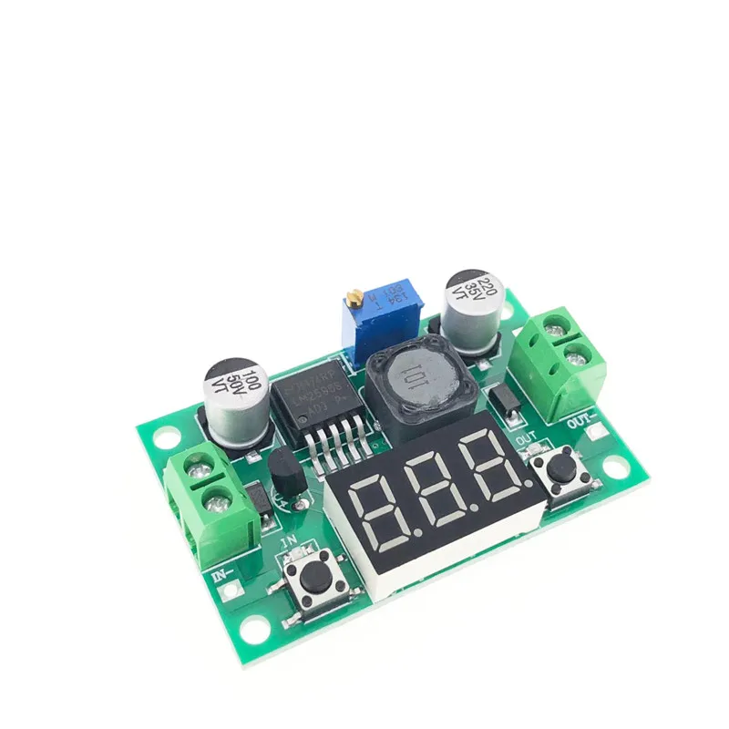 1 шт Высокое качество 3A Регулируемый DCDC LM2596 LM2596S вход 4 V-35 V Выход 1,23 V-30 В постоянного тока dc понижающий Питание Регулятор модуль