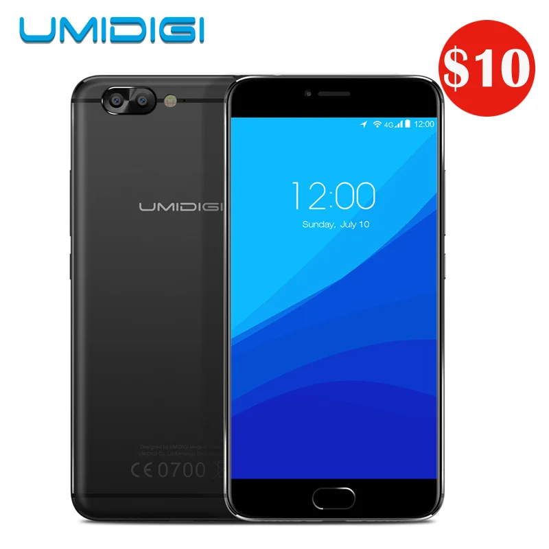 Umi Umidigi Z Pro Auto Focus 3D Capture Dual Rear Camera Unlocked Mobile Phone 5.5" MTK Helio X27 Deca-core 32GB ROM Smartphone