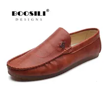 

Zapatos Rushed Sapatos Zapatillas Hombre 2018 New Men Wearing Leather Shoes Casual Mens Genuine Slip On Brand Fashion Soft