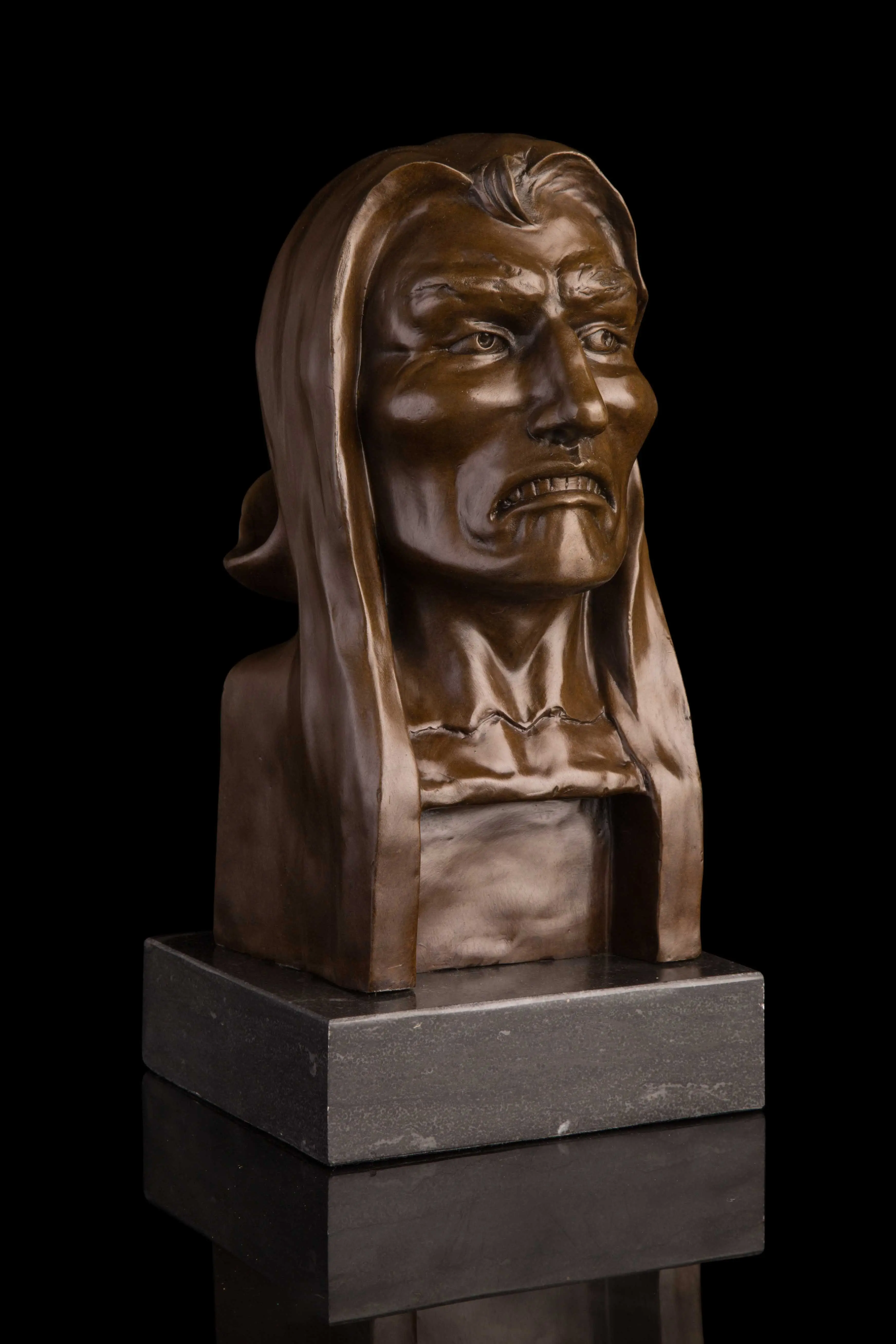 

Wo copper studio art figure statues sculpture for home modern exhibition hall soft decoration struggles
