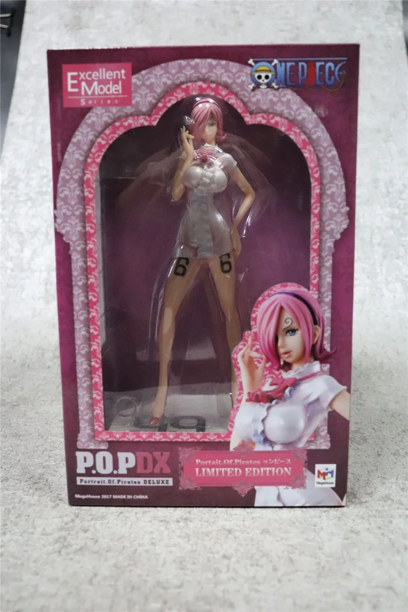 One Piece Figures Toys Anime Sanji's Sister Vinsmoke Reiju PVC Action Figuras Model Dolls Brinquedos Gift 22cm (1)