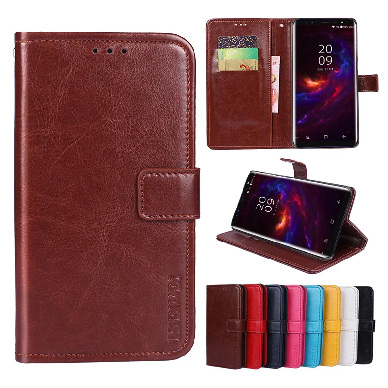 IDEWEI Luxury Business Style Case For Blackview S8 Flip Wallet Leather Card Holder With Stand Cover | Чехлы для смартфонов